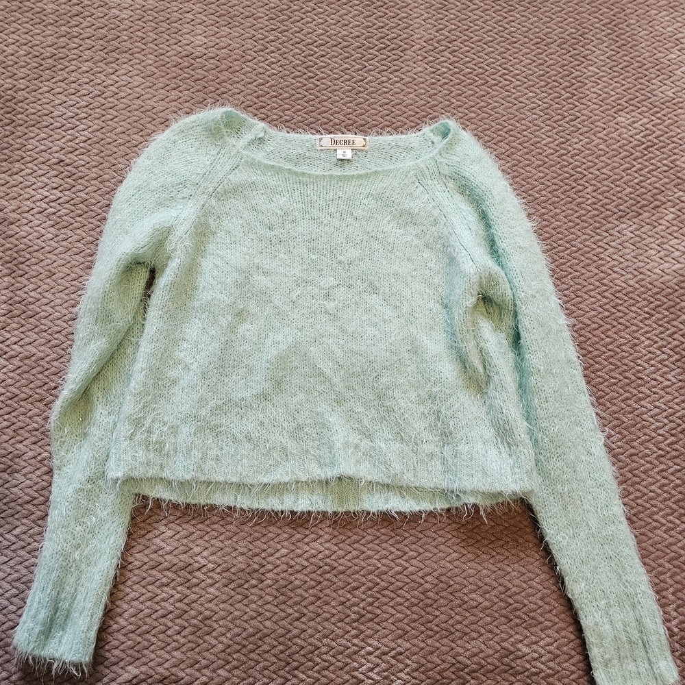 Decree Mint Green Women's Sweater